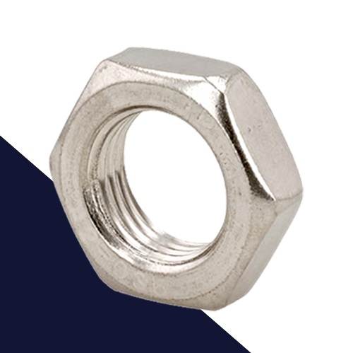 Jam Thin Nut, Fine,Stainless Steel,DIN 439