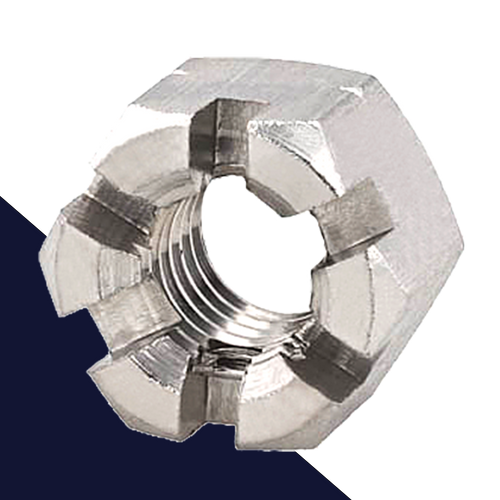 Castle Nut Stainless DIN 935