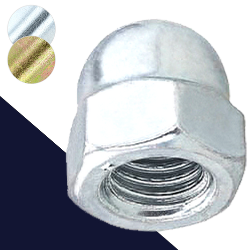 Acorn Nut Class 6 Steel Zinc DIN 1587