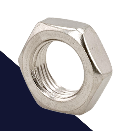 Jam Thin Nut, Coarse,Stainless Steel,DIN 439