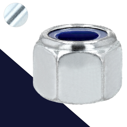DIN 982 HIGH Nylon Nut,Steel Class 8,Finishes Vary