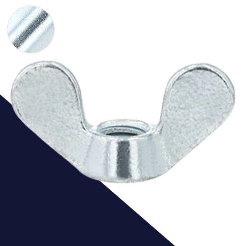 Wing Nut Rounded,Steel, Zinc Plated,DIN 315 German Style