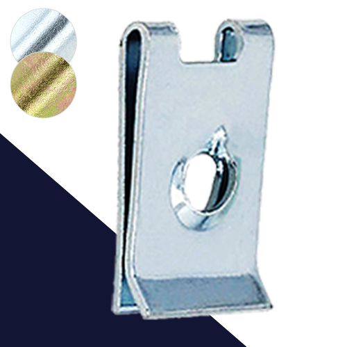 Speed Clip "U" Style,Sheet Metal Thread,Steel, Full Back