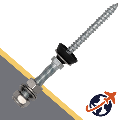 M8 Assembled Hanger Bolts,Umbrella Gasket,Stainless Steel