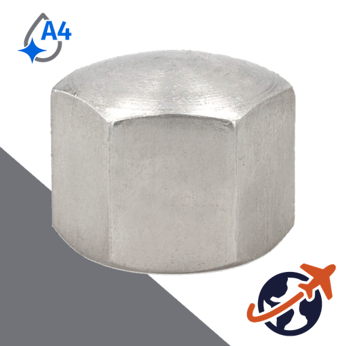 Cap Nut,DIN 917,A4 Stainless Steel