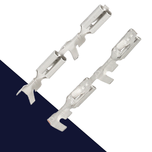 2.8mm Uninsulated Female Spade, TAB - Chain Form