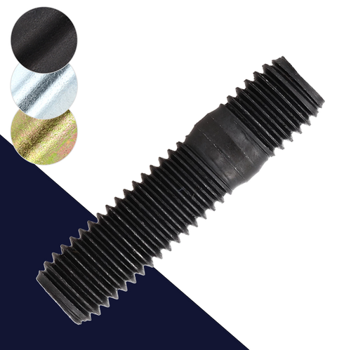 M10 Double End Stud,Steel Class 8.8,DIN 939
