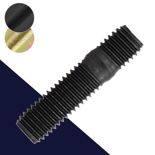 M6 Double Ended Stud DIN 939, Class 8.8 Steel