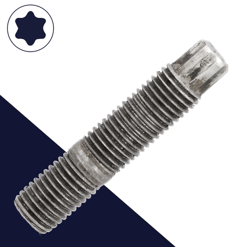 M7 Torx Drive Double Ended Stud Class 8.8 Steel