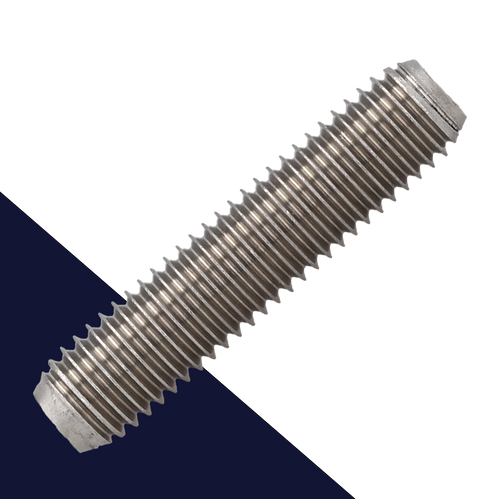 M8X1.0 FINE Full Thread Stud DIN 976 Stainless