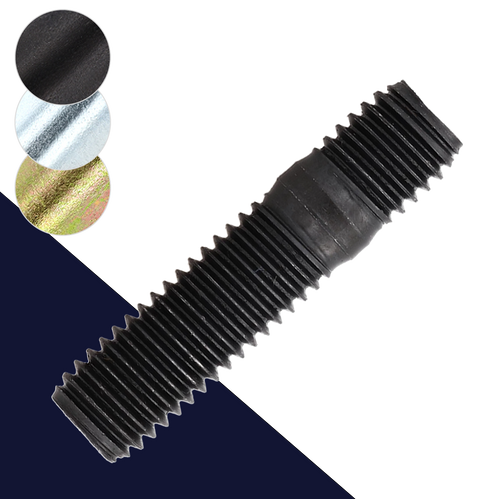 M8 Double End Stud,Steel Class 8.8,DIN 939