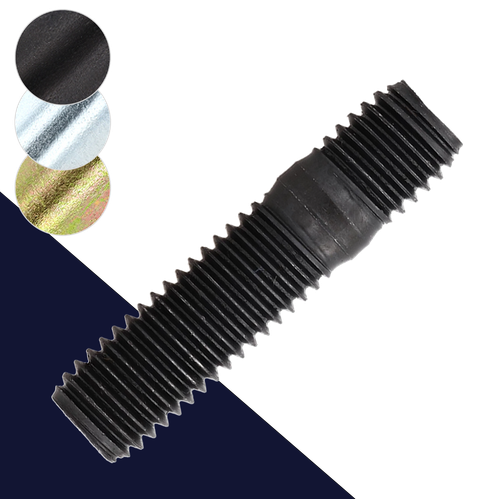 M8 Double End Stud,Steel Class 8.8,DIN 939