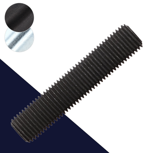 M8 Full Thread Stud,Steel Class 8.8,DIN 976