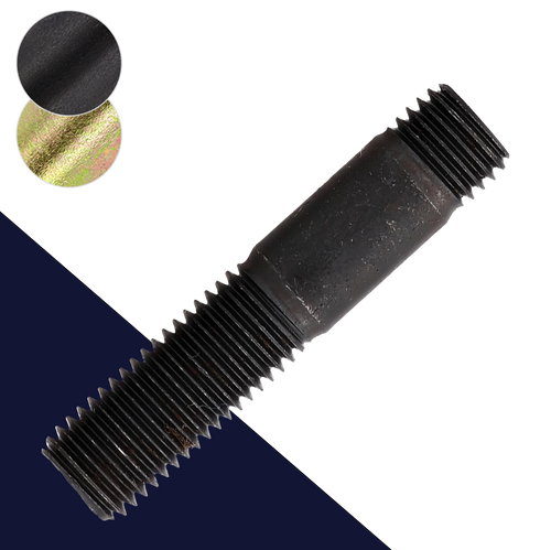 M8 Double Ended Stud DIN 938, Class 8.8 Steel