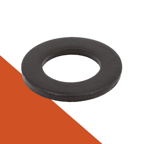 Flat Washer,A2 Stainless + Black Oxide,DIN 125A