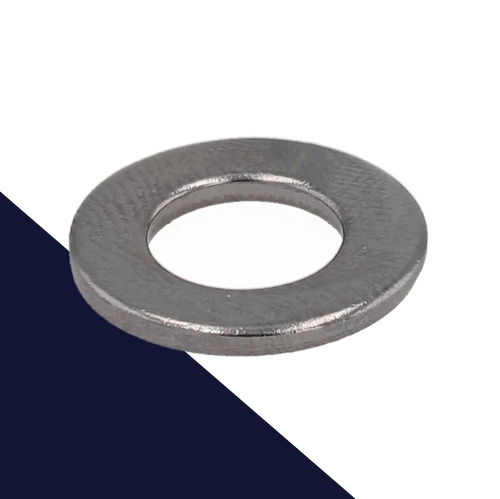 Flat Washer,A2 Stainless + Chrome,DIN 125A