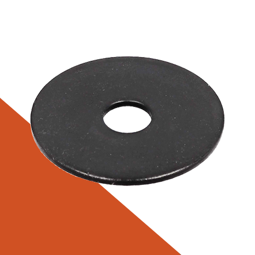Oversized Fender Washer Black Stainless