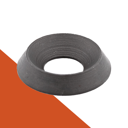 Finish Washer,Solid Body NFE 27-619,Stainless +Black Oxide, Turned