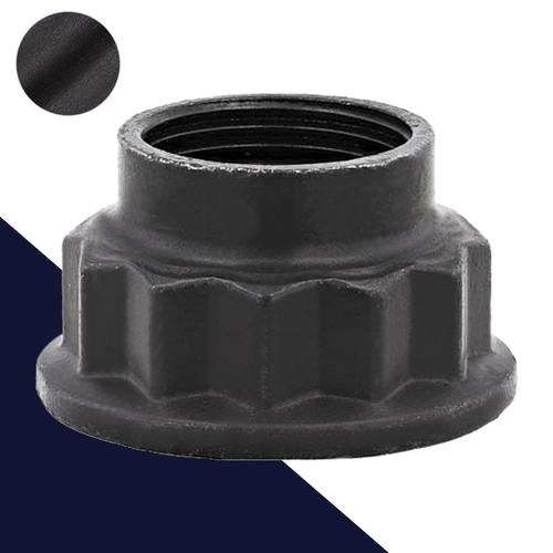 M22X1.5 Fine - 12-Point Flange Nut Class 8 Steel