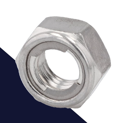 Fuji Lock Nut,Stainless Steel,Base DIN 980M