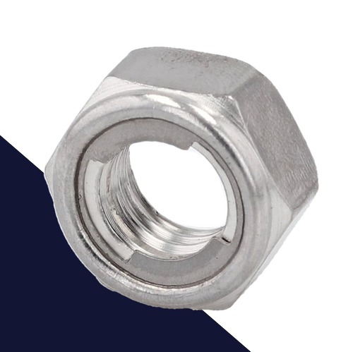 Fuji Lock Nut,Stainless Steel,Base DIN 980M