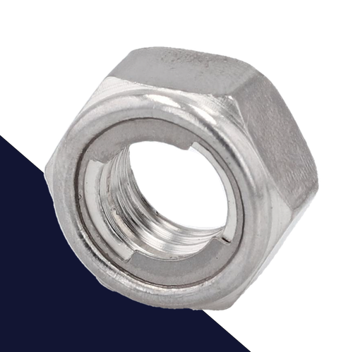 Fuji Lock Nut,Stainless Steel,Base DIN 980M