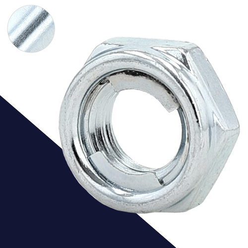 Fuji THIN Lock Nut,Steel Class 4, Zinc,Special