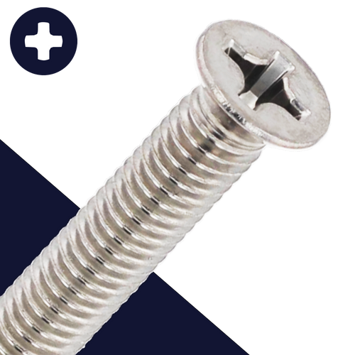 M4X0.7 REDUCED Flat Head,Stainless, Narrow,JIS B1111 Phillips