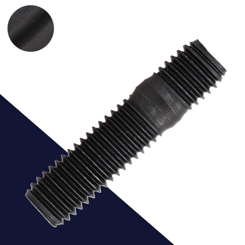 M12 Double End Stud Class 10.9 Hardened Steel