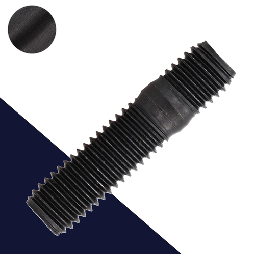 M12 Double End Stud Class 10.9 Hardened Steel