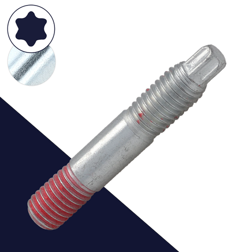 M10 Torx Drive Stud,Class 10.9 Steel,Special Double End