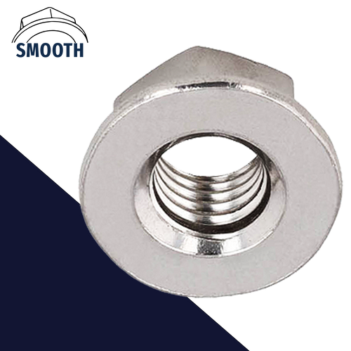 Smooth Flange Nut DIN 6923,Stainless Steel A2,Coarse Thread