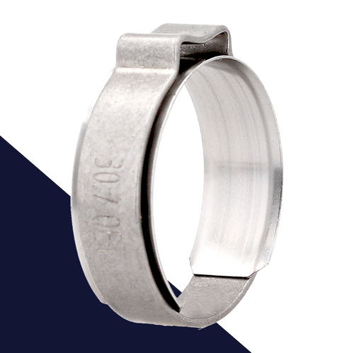 Oetiker 154 Series Clamp,High Pressure Inner Ring,Stainless Steel