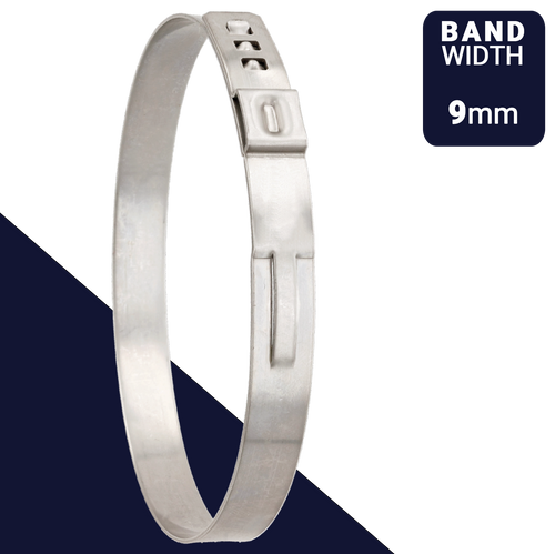 9mm Band Oetiker 167 Clamp,Stepless Ear Clamp,Stainless Steel