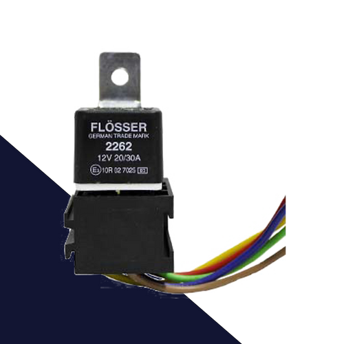 Relay + Harness,Up to 30 Amp,Flosser