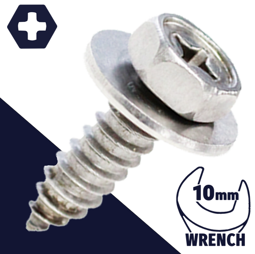 M6.3 Loose Washer Screw Stainless Steel