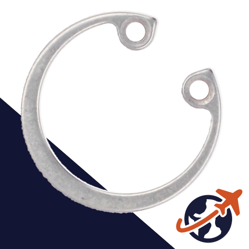 INTERNAL Retaining Ring,1.4532 Stainless,For Bores / DIN 472