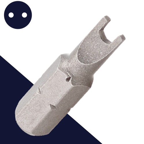Snake Eye Install Bit - Security Screw Driver