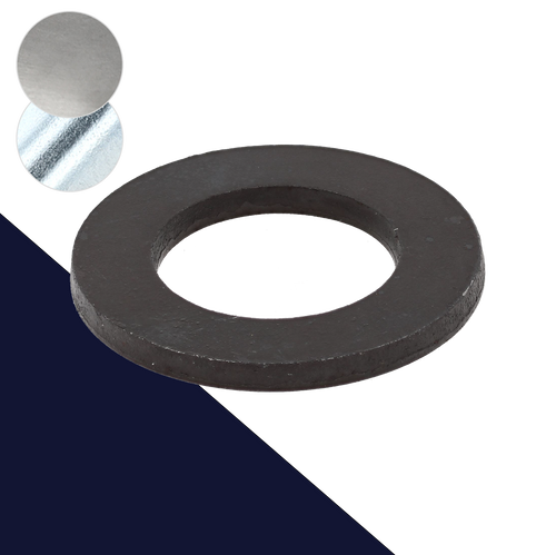 ISO Flat Washer - Steel HV-300 Plain ISO 7089