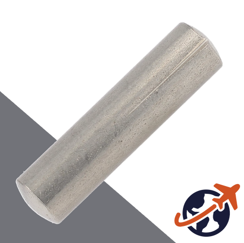 M1.5 Grooved Pin PARTIAL Length Taper,Stainless AISI 303,DIN 1472