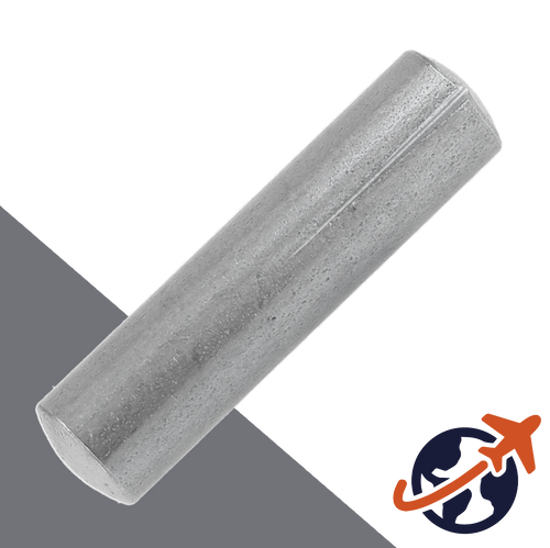M1.5 Grooved Pin PARTIAL Length Taper,Steel Plain,DIN 1472