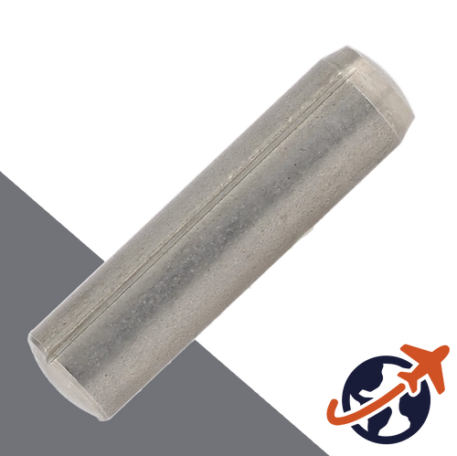 M6 Grooved Pins FULL Length Parallel - 303 Stainless DIN 1473