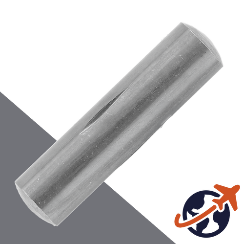 M12 Grooved Pins THIRD Length Taper - Steel DIN 1475