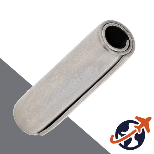 M1.5 Coiled Spring/Rolled Pin,A1 / AISI 303 Stainless,ISO 8750