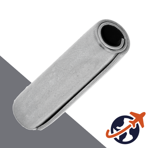 M3.5 Coiled Spring Pin - Spring Steel ISO 8750