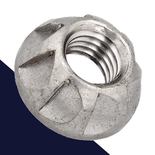 Kinmar Permanent Nut,M5-M8, Stainless Steel,Security Applications