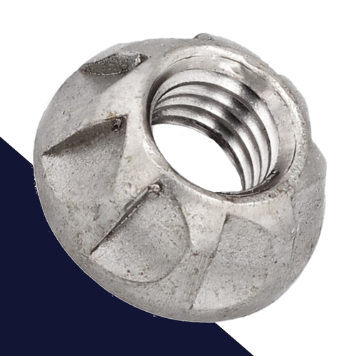 Kinmar Permanent Nut,M5-M8, Stainless Steel,Security Applications