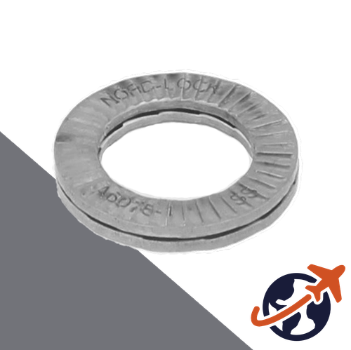 Alloy 718 Original,Nord-Lock EN 2.4668,Wedge Dual-Lock NL-SS-718