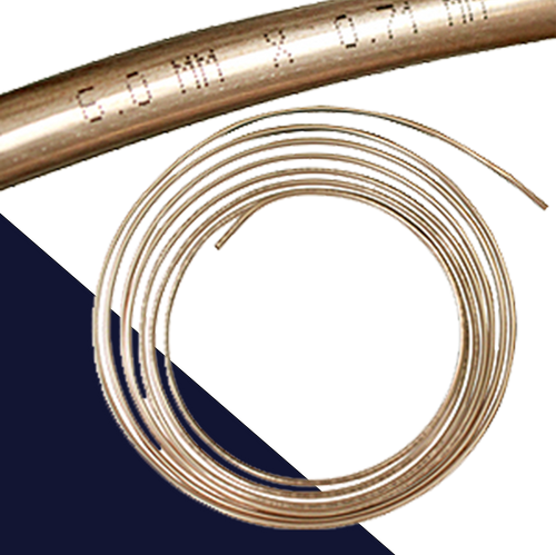 Metric Brake Tubing Continuous Coil Line Copper-Nickel
