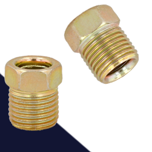 1/2-20" Brake Line End Inverted Flare For 5/16" Tubing